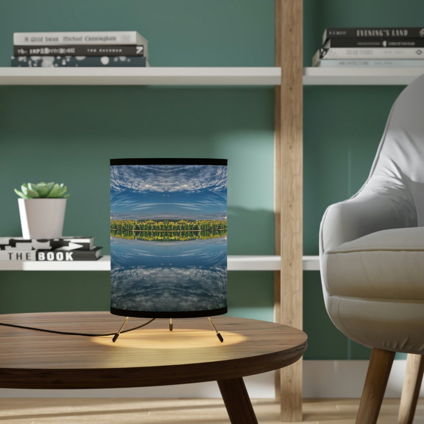 Reflections Tripod Art Lamp