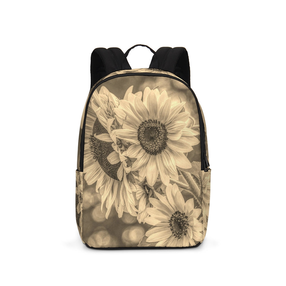 Sunflower Serenity Large Backpack