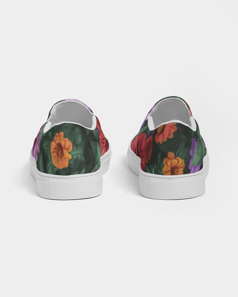 Flower Garden Gems Slip-On Canvas Shoe
