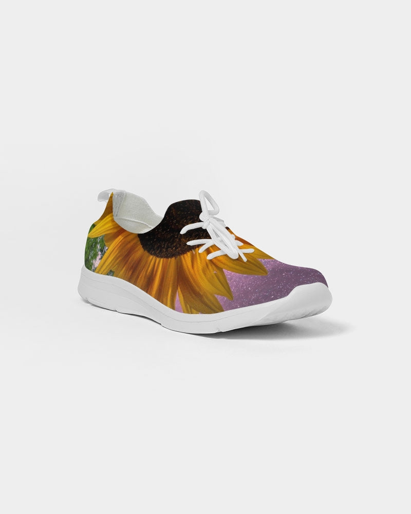 Sunflower Cosmos Women's Lace Up Flyknit Shoe