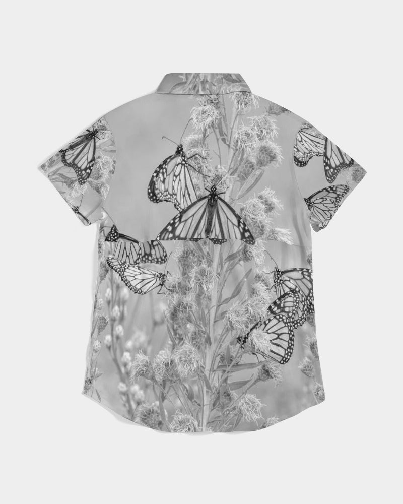 Monarch Majesty Women's Short Sleeve Button Up