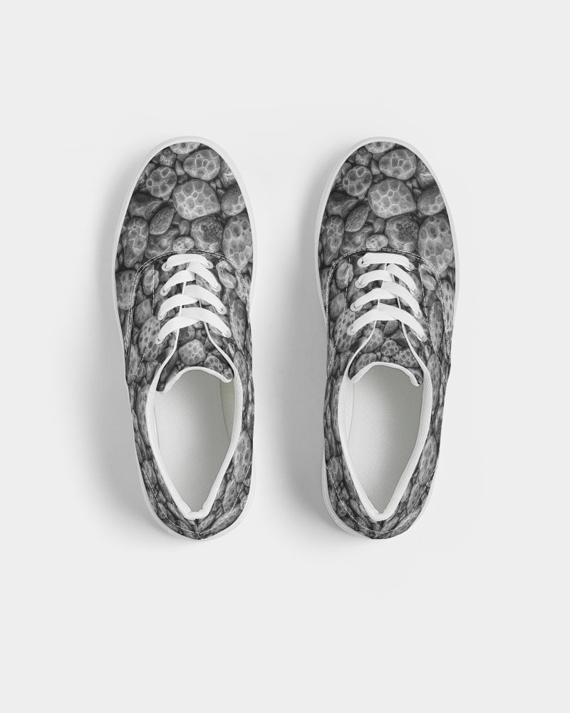 Petoskey Stones Women's Lace Up Canvas Shoe