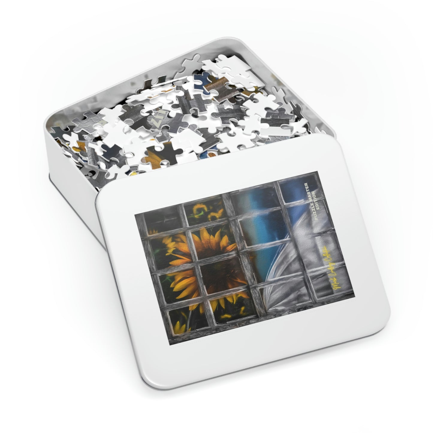 Sunflower Window Jigsaw Puzzle Master (252, 500,1000-Piece)