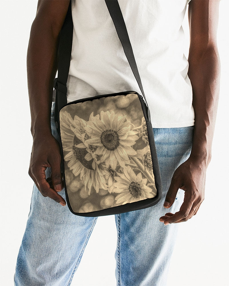 Sunflower Serenity Messenger Bag