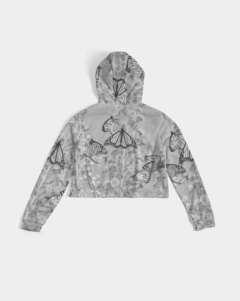 Monarch Magic Fashion Cropped Hoodie