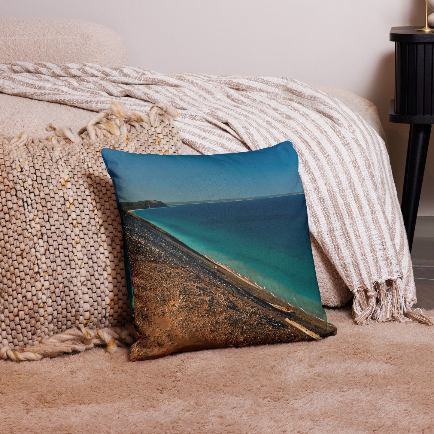 Sleeping Bear Premium Art Pillow