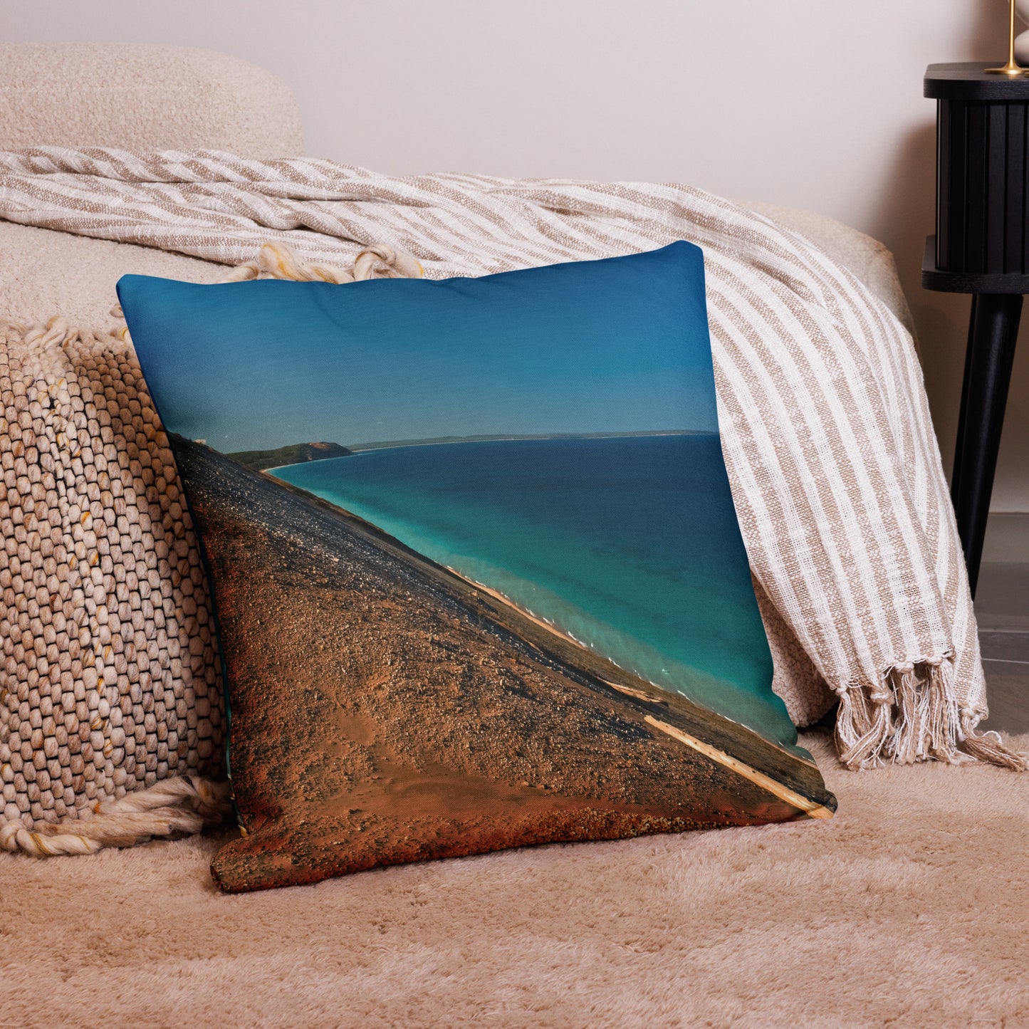Sleeping Bear Premium Art Pillow