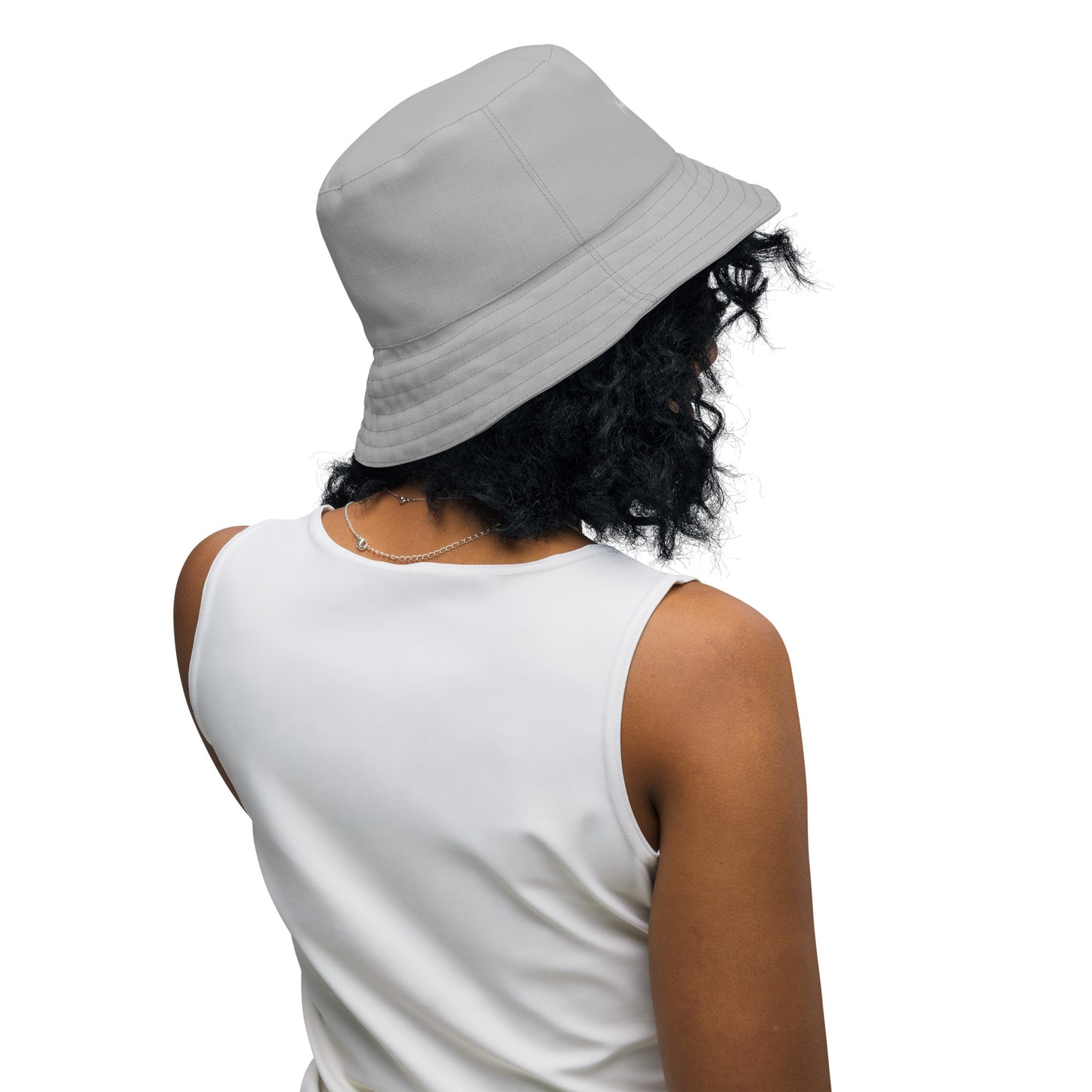 Lake Michigan Blue Reversible Bucket Art Hat