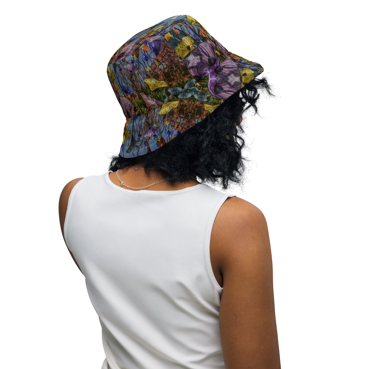 Magic Glass Reversible Bucket Art Hat