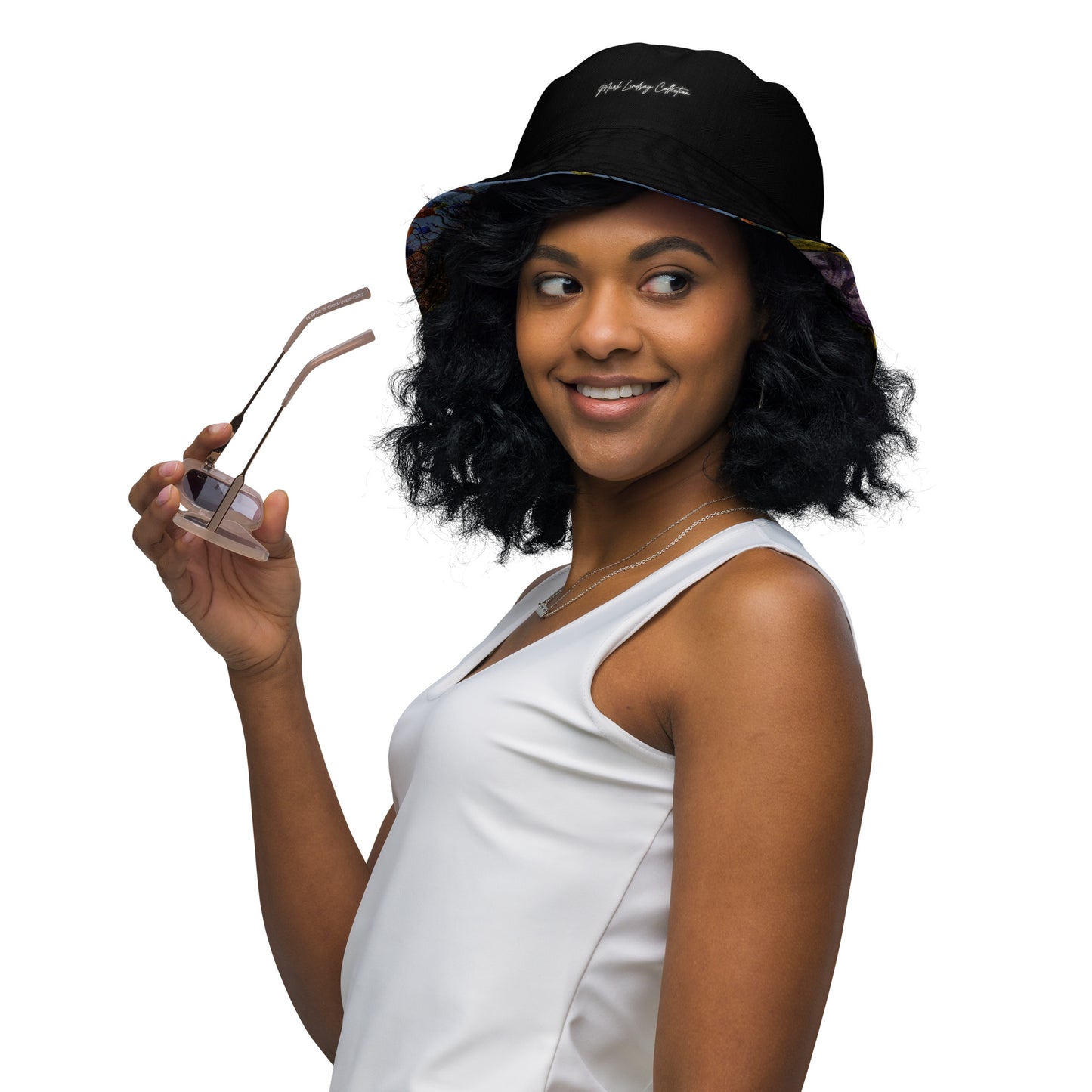 Magic Glass Reversible Bucket Art Hat