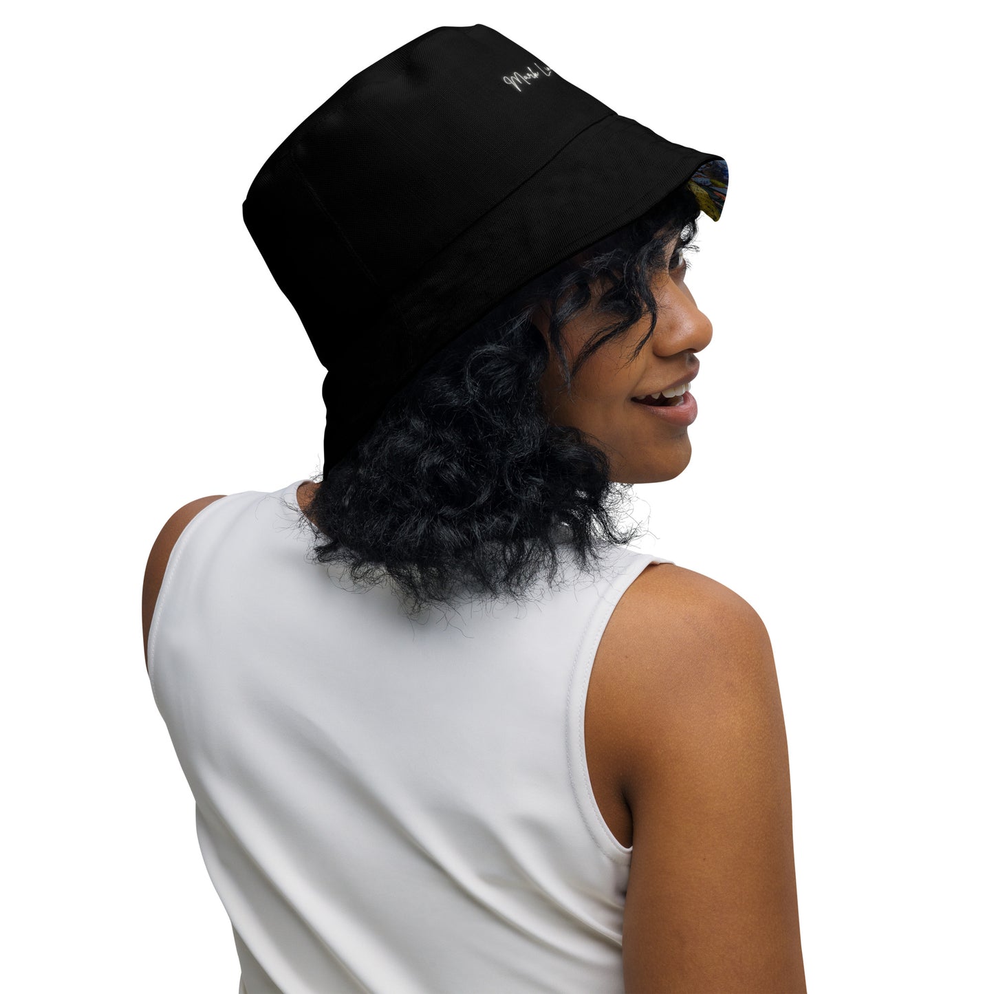 Magic Glass Reversible Bucket Art Hat
