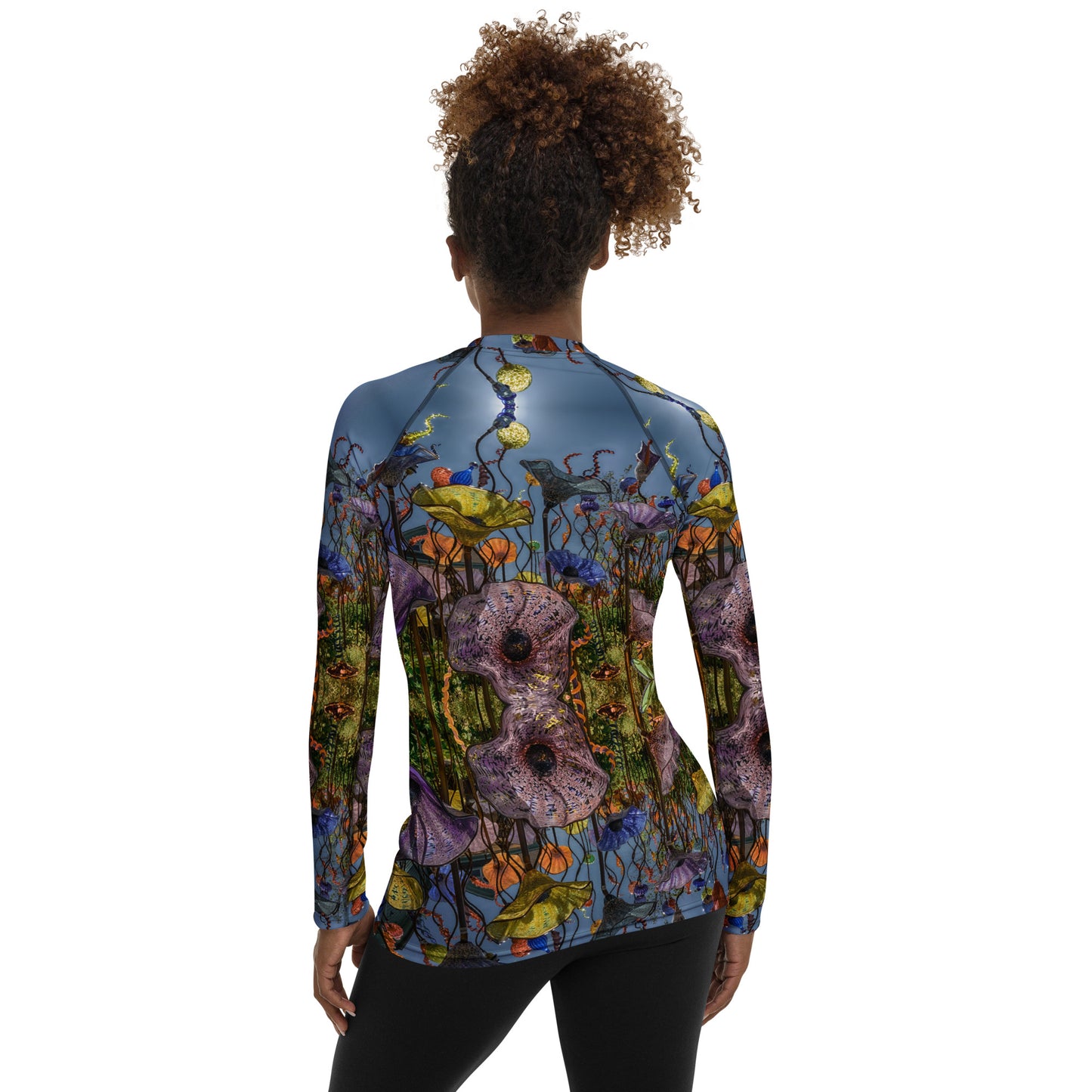 Magic Glass Women's Designer Rash Guard