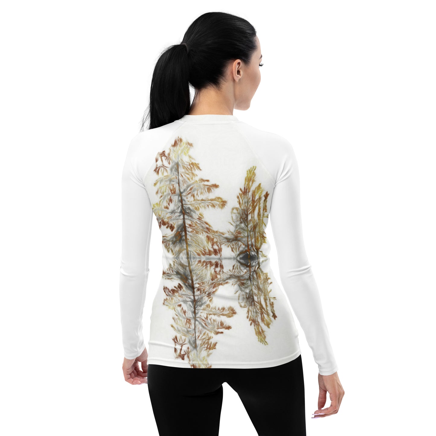 Mirrored Passion Women's Designer Rash Guard
