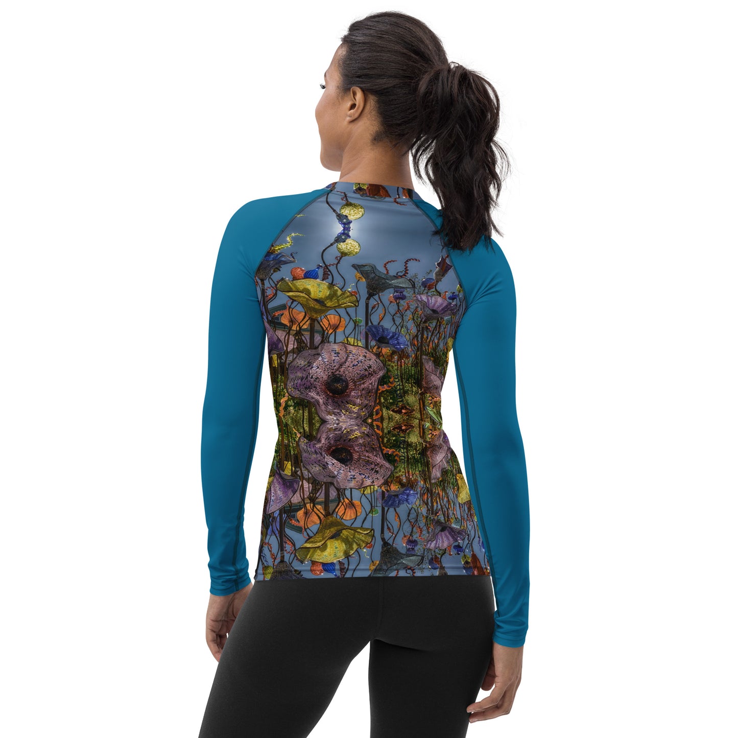 Magic Glass Women's Designer Rash Guard