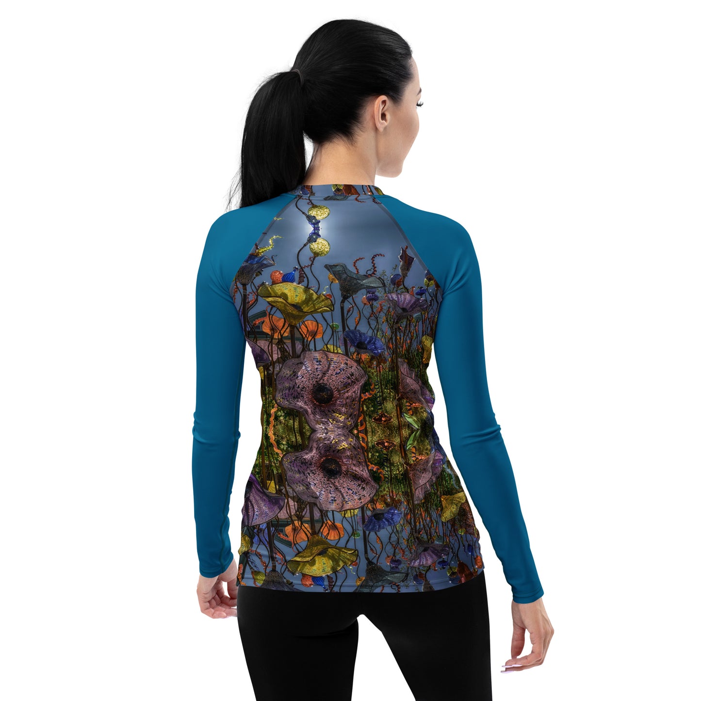 Magic Glass Women's Designer Rash Guard