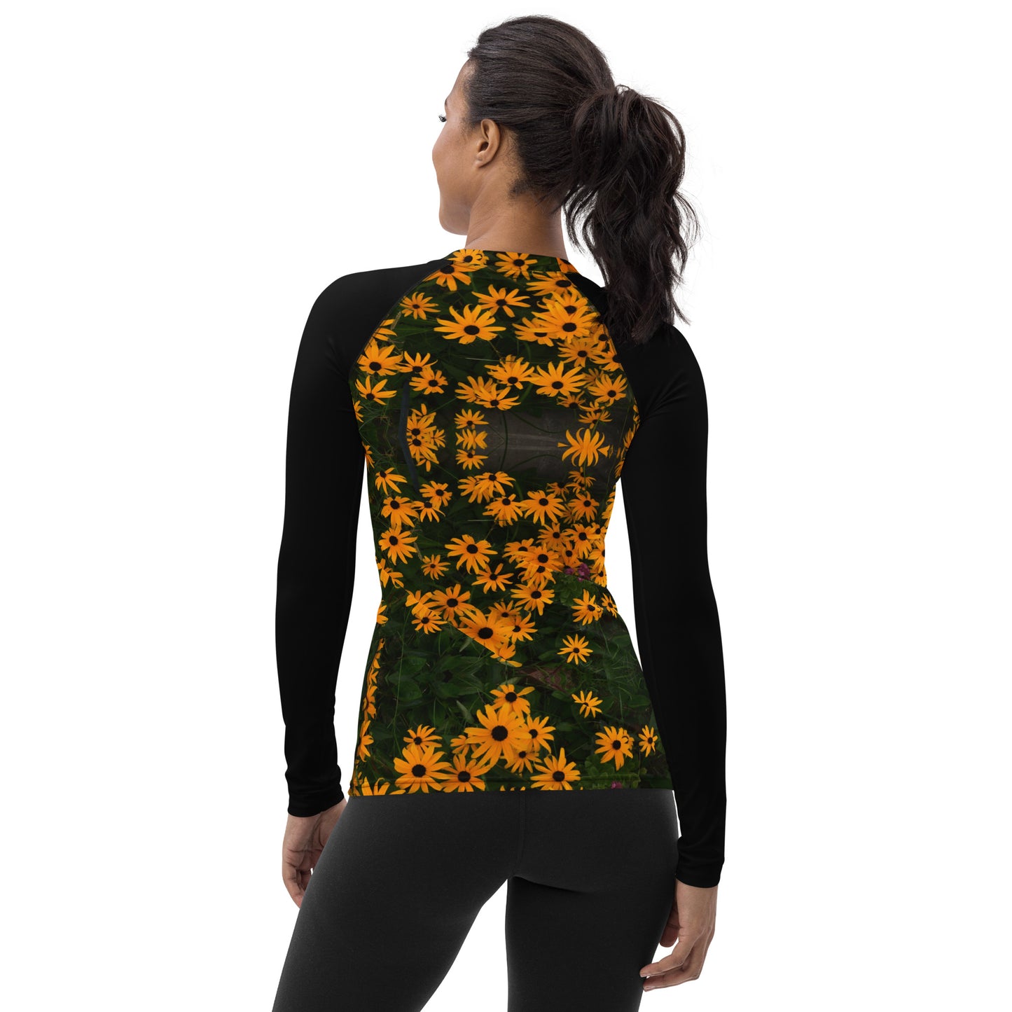 Spring Flower Women's Designer Rash Guard