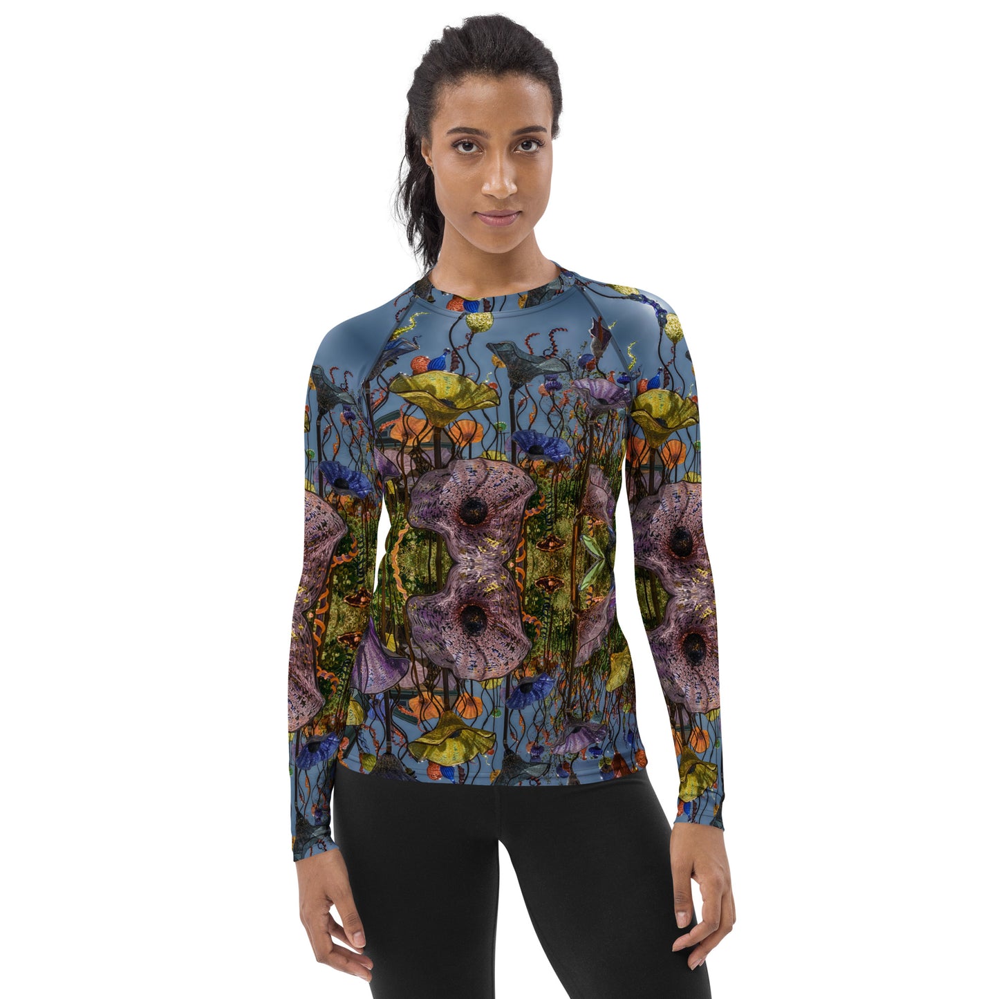 Magic Glass Women's Designer Rash Guard