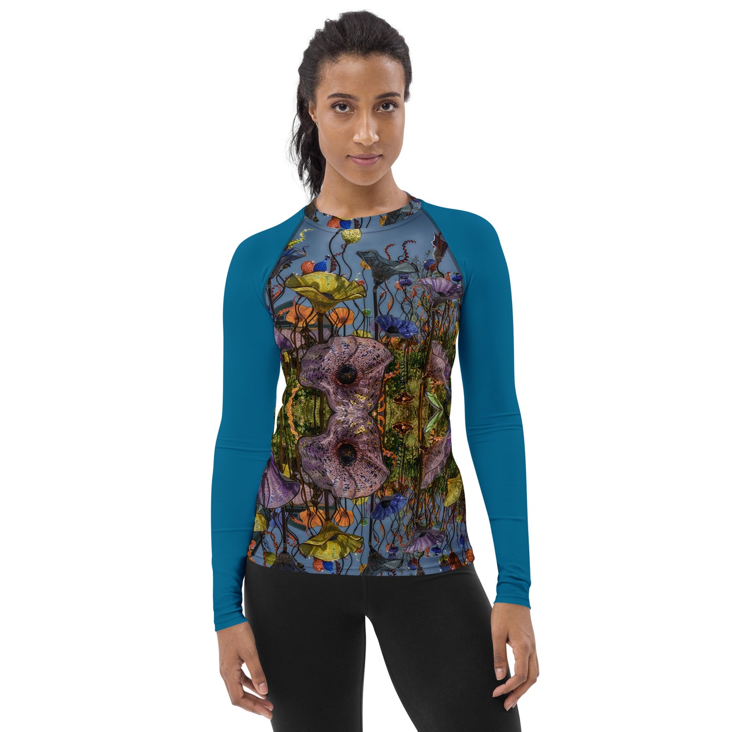 Magic Glass Women's Designer Rash Guard