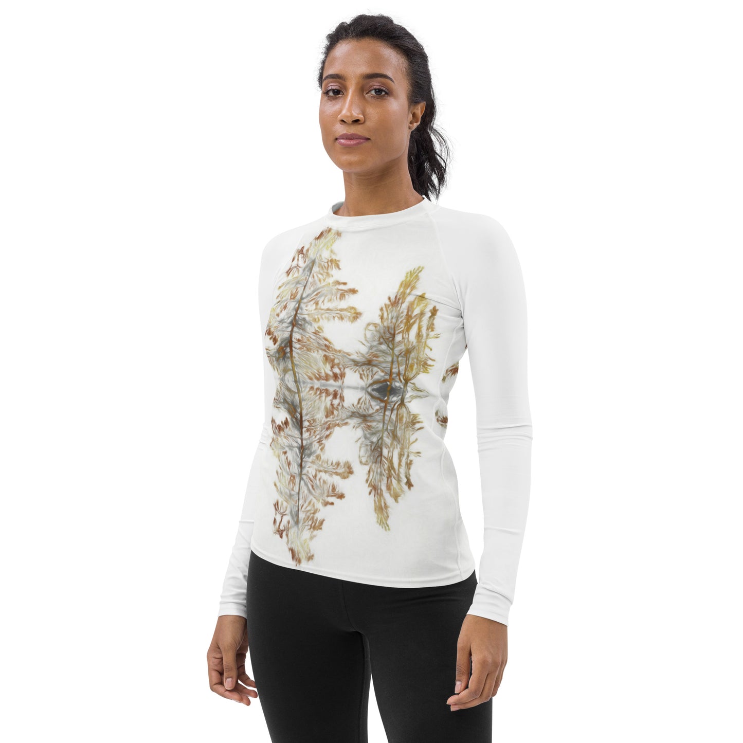 Mirrored Passion Women's Designer Rash Guard