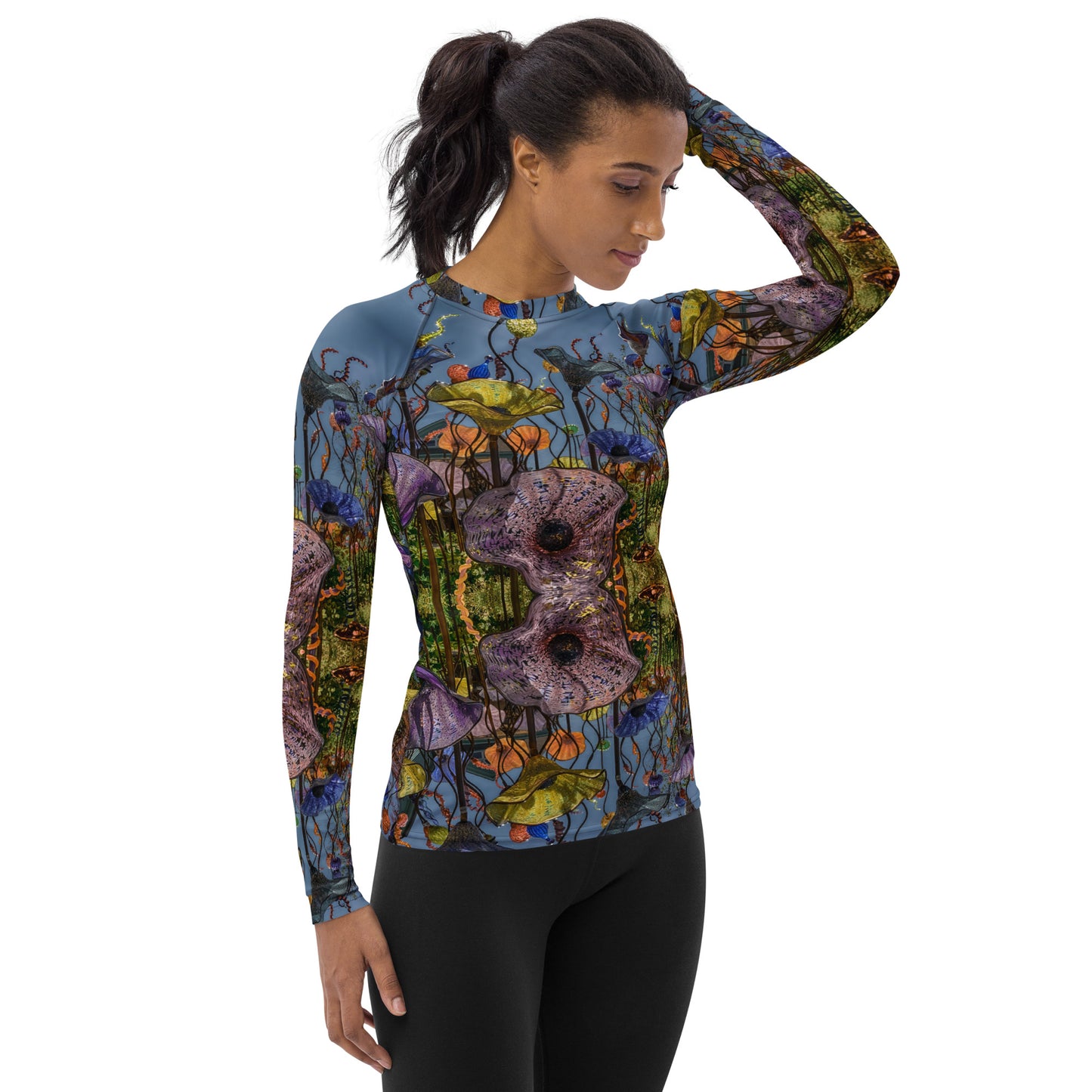 Magic Glass Women's Designer Rash Guard