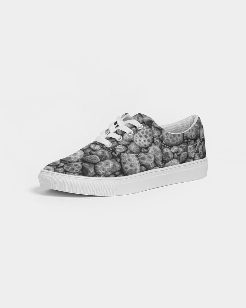Petoskey Stones Women's Lace Up Canvas Shoe