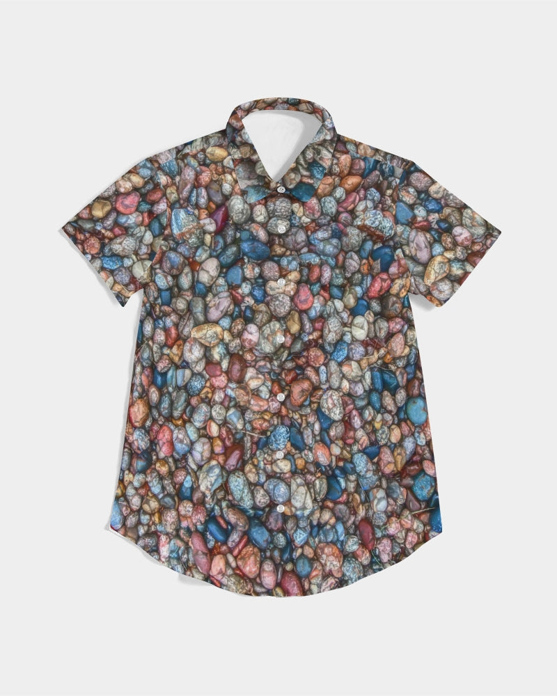 Beachcomber Women's Short Sleeve Button Up