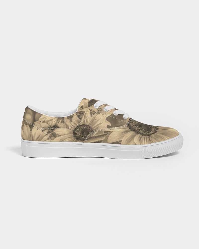 Sunflower Dreamy Bronze Lace Up Canvas Shoe