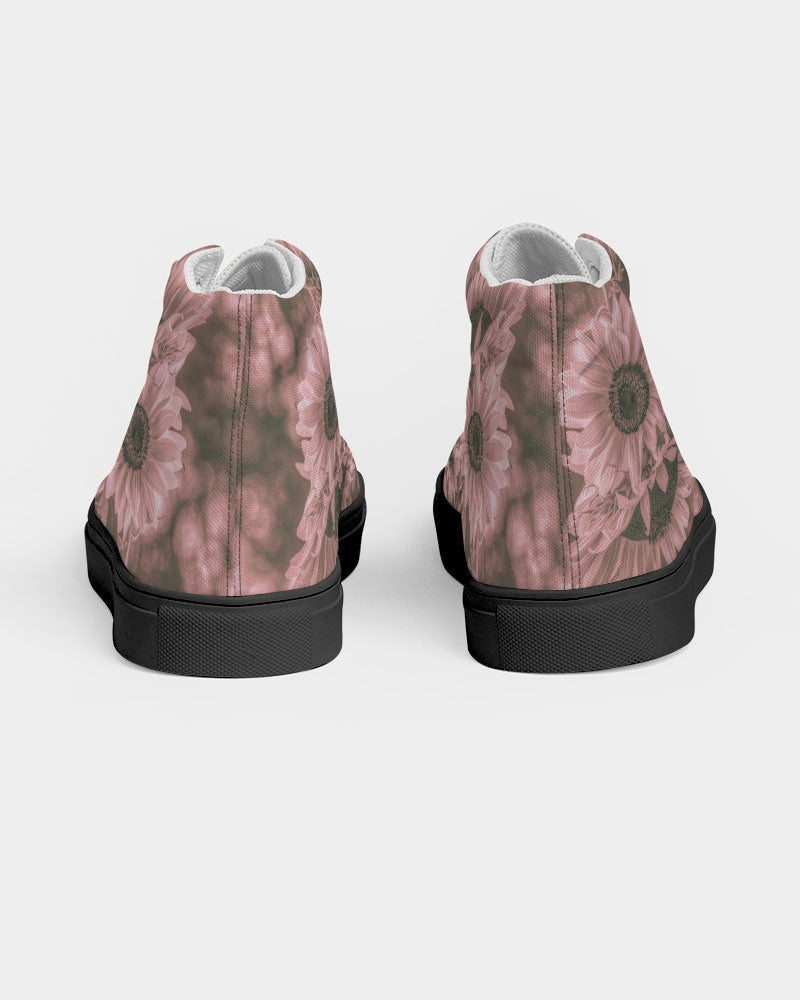 Sunflower Dreamy Pink Women's Hightop Canvas Shoe 