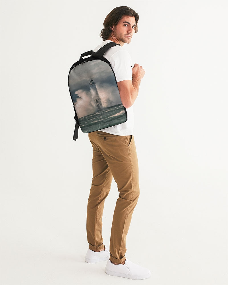 Frankfort lighthouse Large Backpack