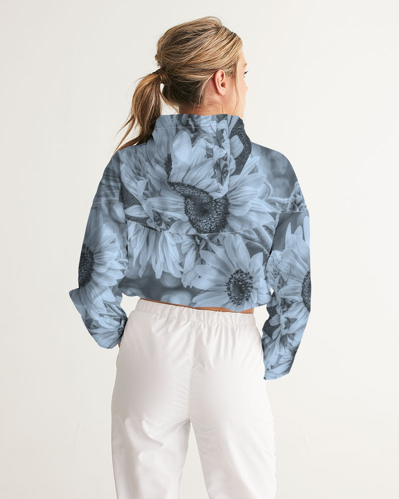 Sunflower Freedom Fashion Cropped Windbreaker