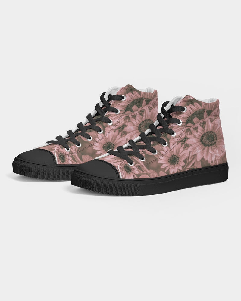 Sunflower Dreamy Pink Women's Hightop Canvas Shoe 