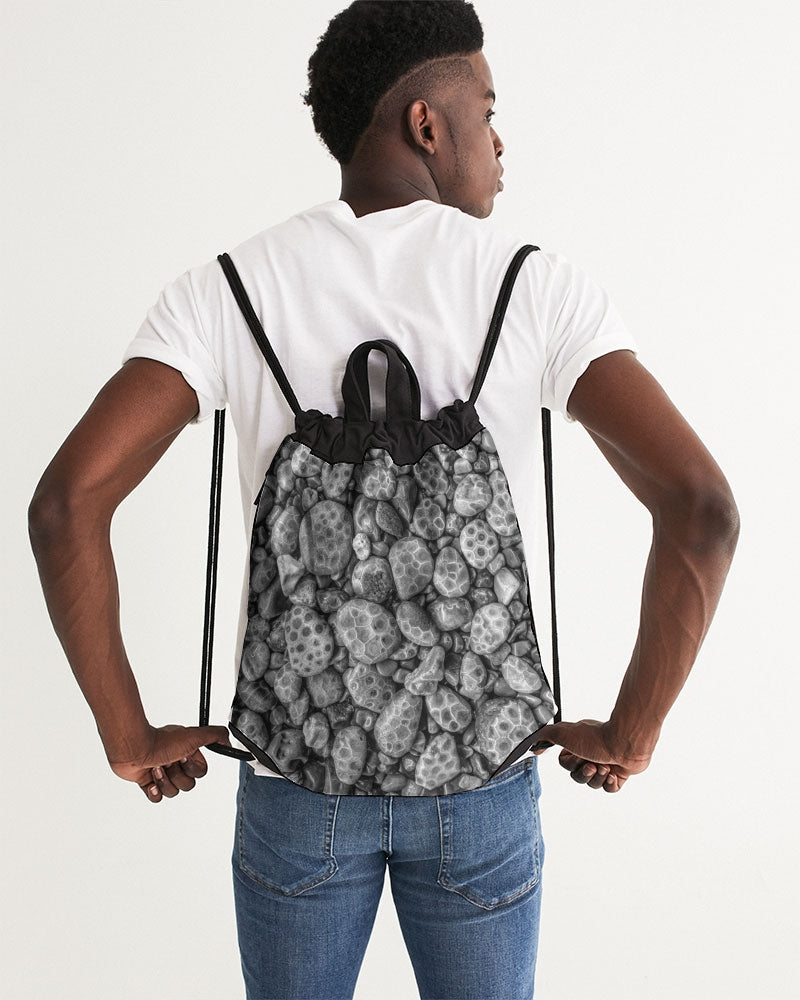 Petoskey Stones Canvas Drawstring Bag
