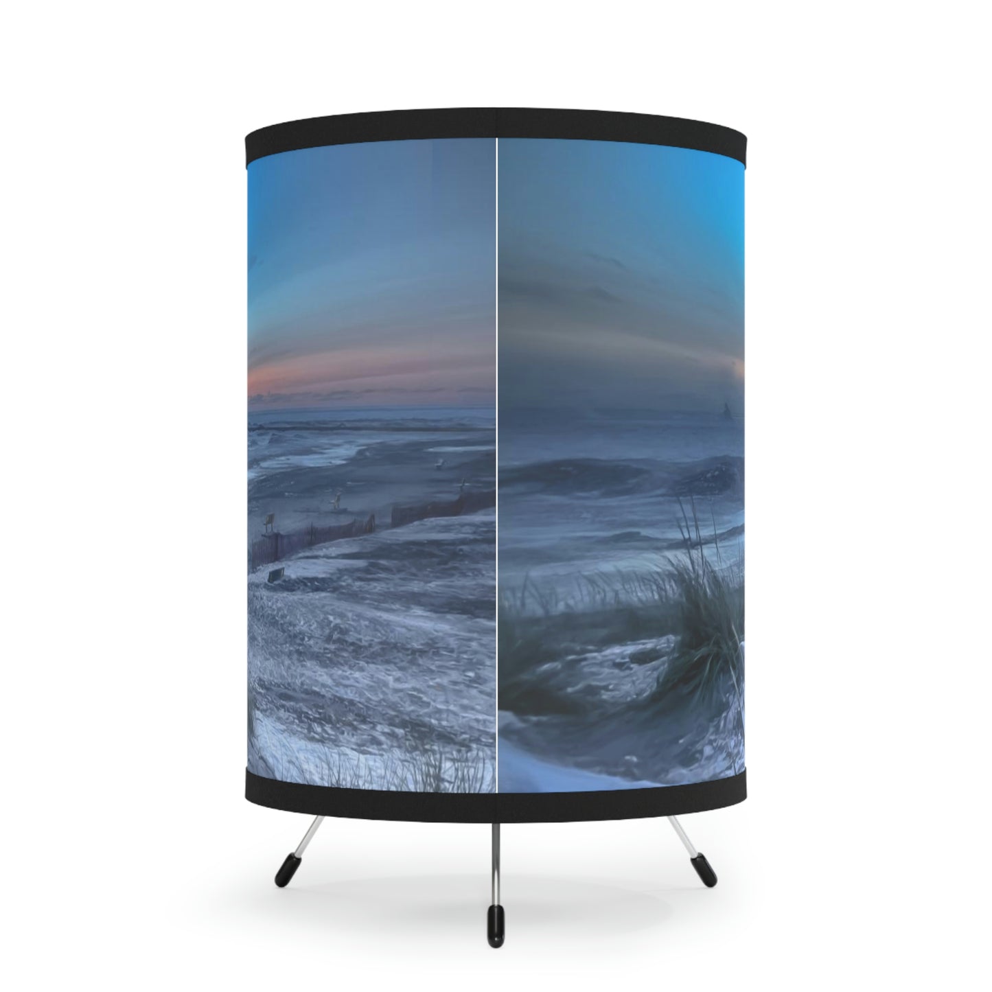 Frankfort Freeze Tripod Art Lamp
