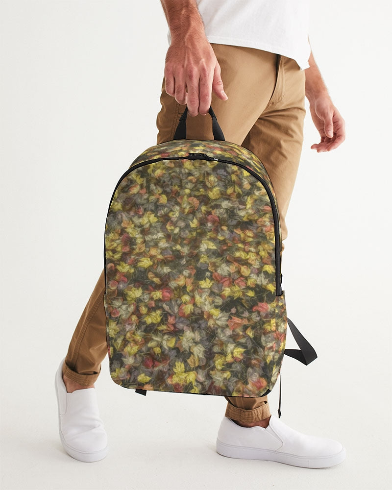Van Gogh's Leaves of Fall Large Backpack