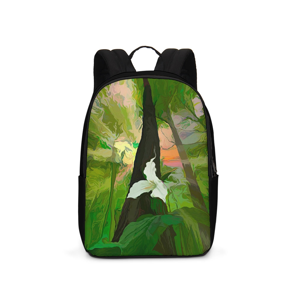 Van Gogh's Trillium and the Tree Large Backpack