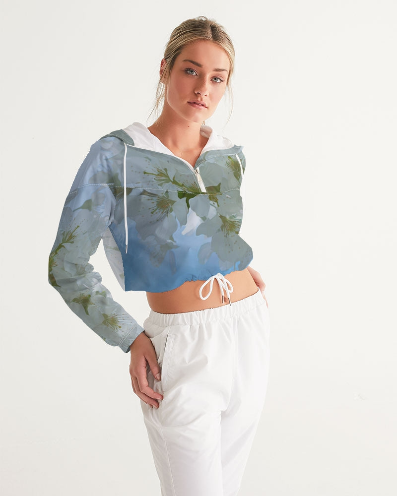 Summer Solstice Fashion Cropped Windbreaker