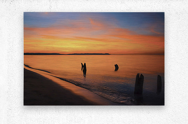 Brushed Metal Print
