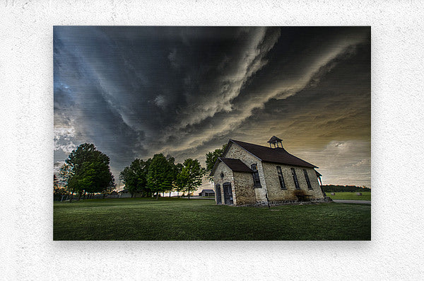 Brushed Metal Print