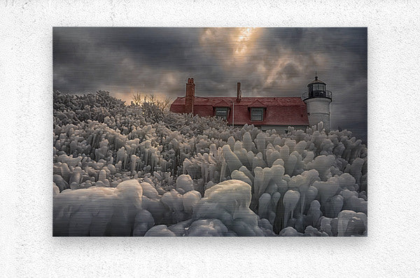 Brushed Metal Print