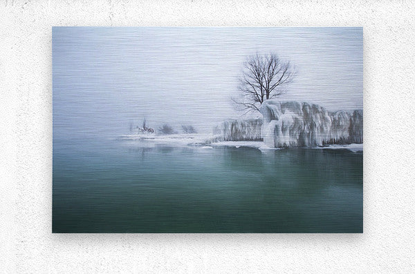 Brushed Metal Print