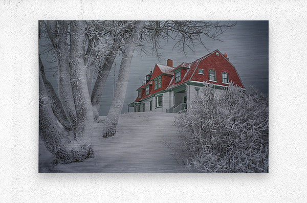 Brushed Metal Print