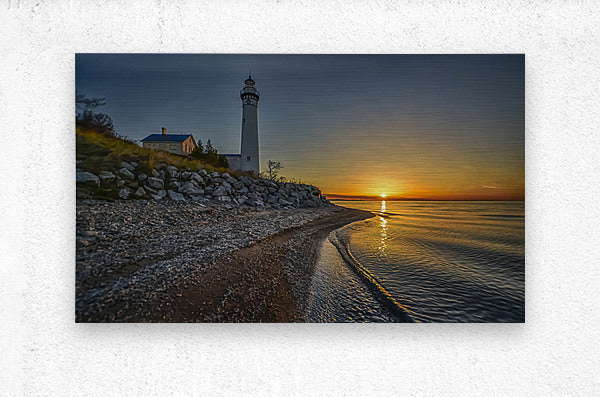 Brushed Metal Print