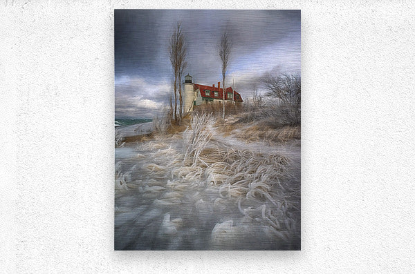 Brushed Metal Print