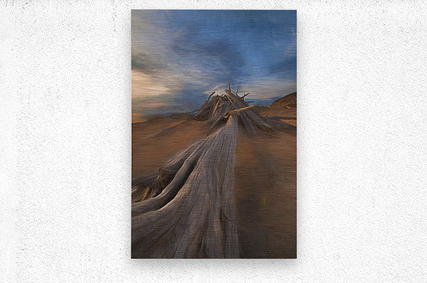 Brushed Metal Print