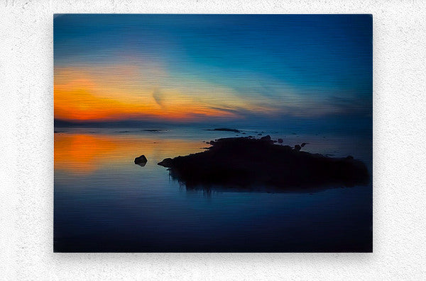 Brushed Metal Print