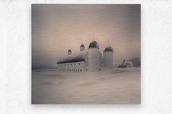 Brushed Metal Print