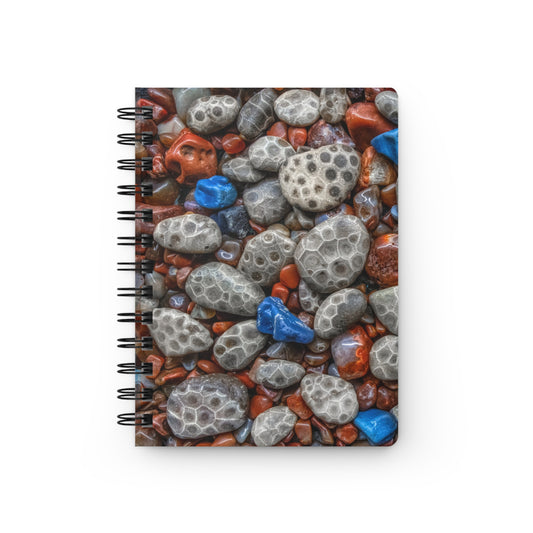 Beachcombers Leland Blue Petoskey Agate Companion Journal