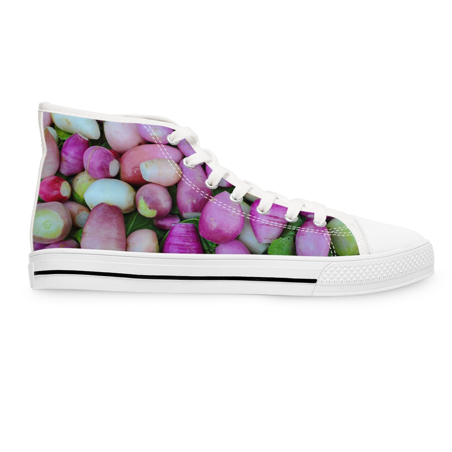 Radish High Top Sneakers —Women's Canvas Shoes