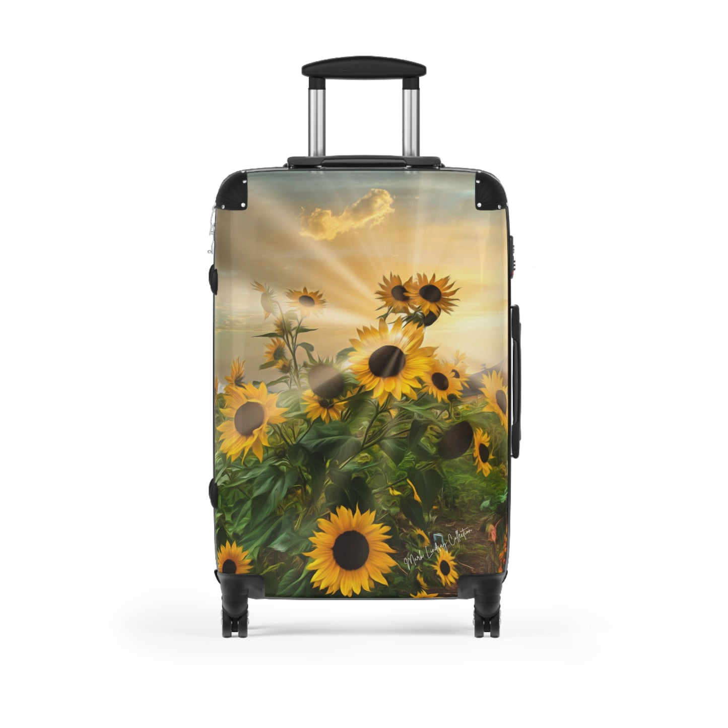 Sunflower Sunshine Custom Art Luggage