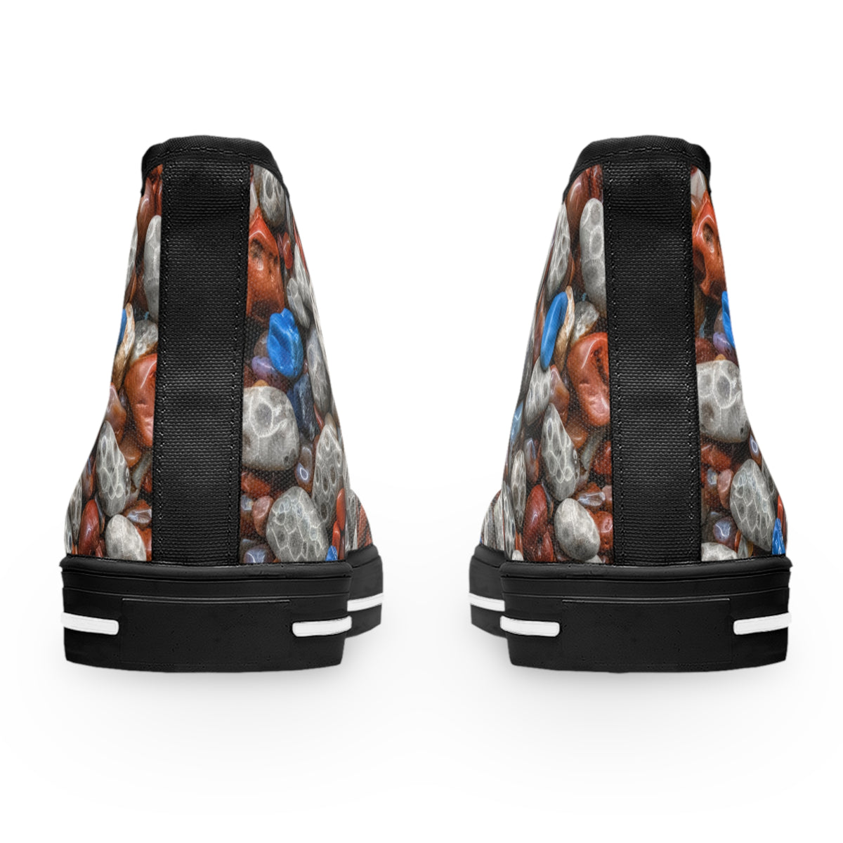 Michigan's Treasured Stones Women's High-Top Sneakers